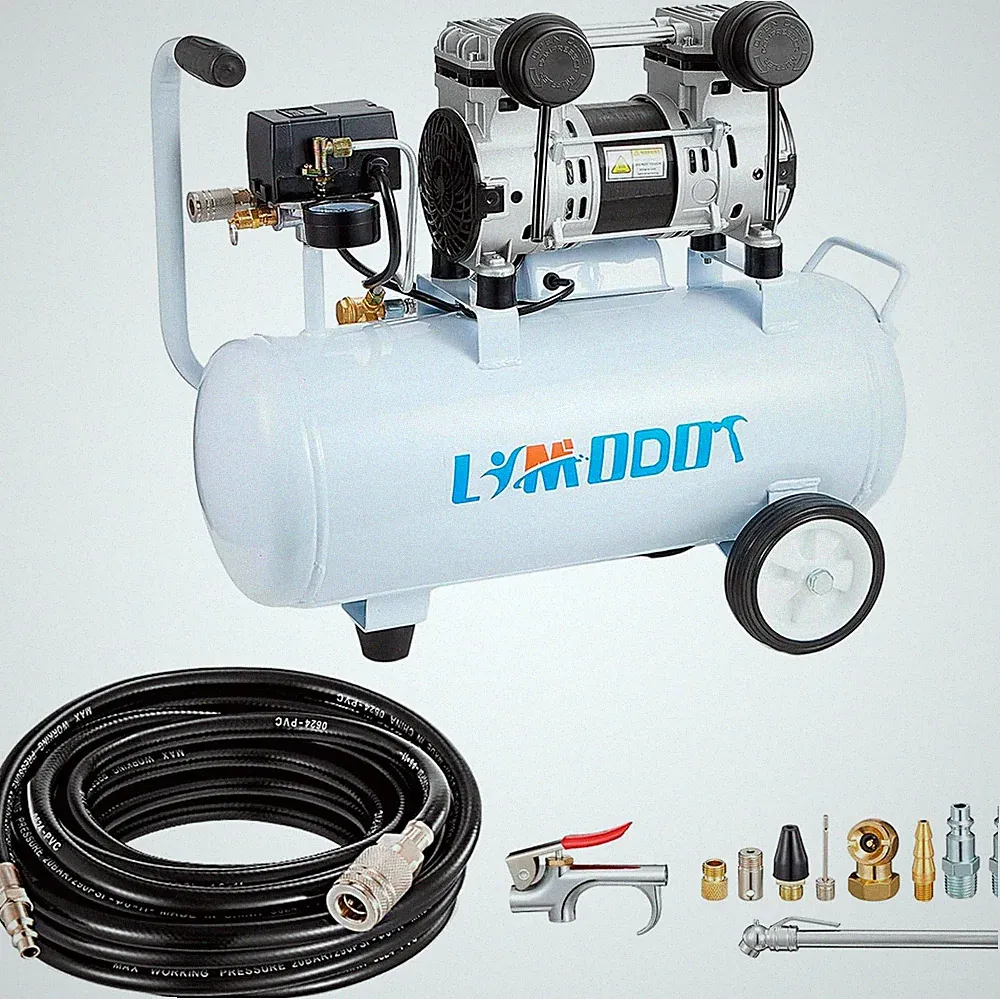 5 Gallon Quiet Air Compressor 2.8CFM 68dB Oil Free