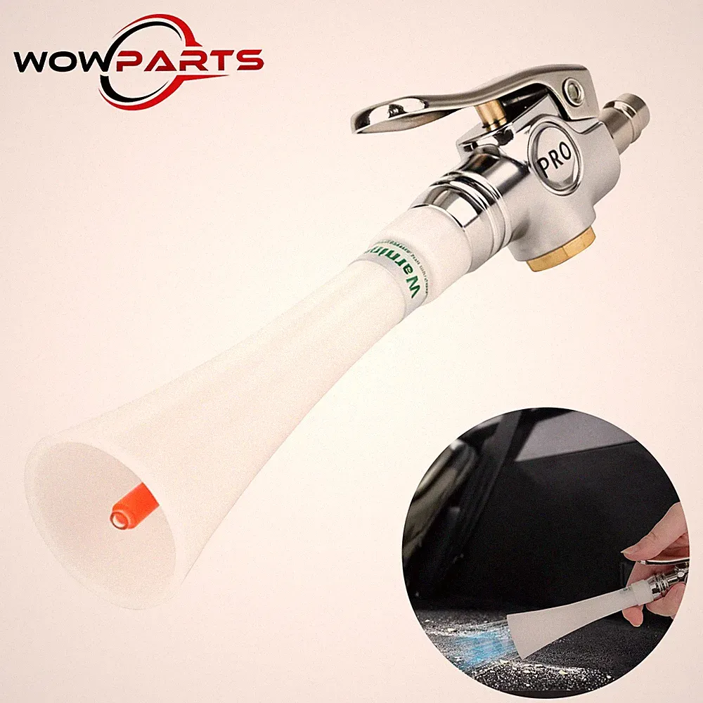 Car Cleaning Air Blow Gun 1/4" 360° Rotating Nozzle Interior Dust Detailing Tool