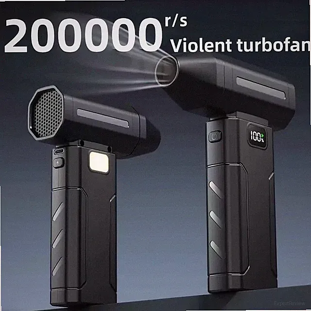 Fan Electric Air Duster Portable 200000RPM Cleaning Blower Tool Car Blowing