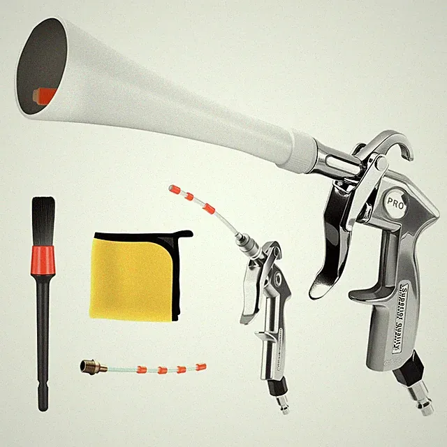 GOCCIDA Tornado Dry Cleaning Gun Detailing Interior Dryer Air Blow Gun,Car...